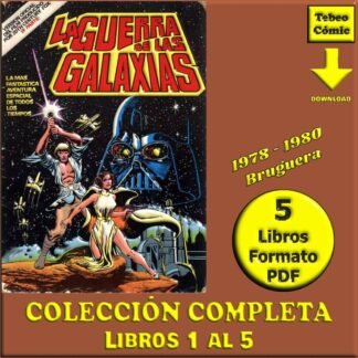 LA GUERRA DE LAS GALAXIAS (Star Wars) - 1978 -  - Colección Completa - 5 Libros En Formato PDF - Descarga Inmediata