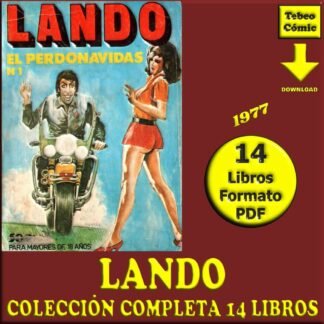 LANDO - 1977 – Colección Completa – 14 Libros En Formato PDF - Descarga Inmediata