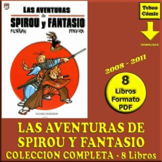LAS AVENTURAS DE SPIROU Y FANTASIO – 2008 - Colección Completa – 8 Libros En Formato PDF - Descarga Inmediata