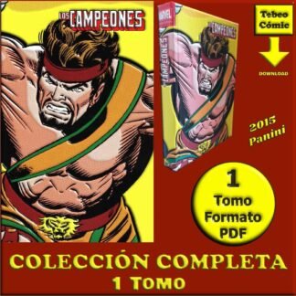 LOS CAMPEONES - 2015 - Marvel Limited Edition – Colección Completa – 1 Tomo En Formato PDF - Descarga Inmediata
