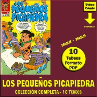 LOS PEQUEÑOS PICAPIEDRA – 1988 – Colección Completa – 10 Tebeos En Formato PDF - Descarga Inmediata