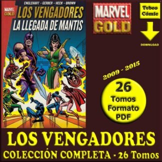 LOS VENGADORES - Marvel Gold - 2009 - Colección Completa - 26 Tomos En Formato PDF - Descarga Inmediata