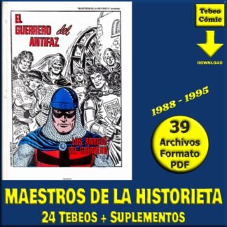 MAESTROS DE LA HISTORIETA - 1988 – Colección Completa – 39 Archivos En Formato PDF - Descarga Inmediata