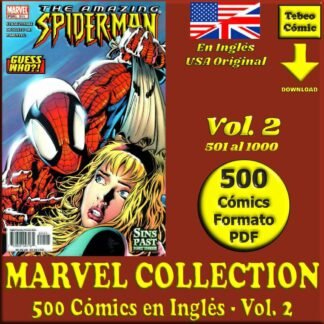 MARVEL COLLECTION - Vol. 2 – En Inglés – USA Original - 500 Cómics En Formato PDF - Descarga Inmediata