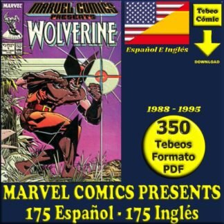 MARVEL COMICS PRESENTS USA - 1988 - En Español Y En Inglés - Colección Completa – 350 Tebeos En Formato PDF - Descarga Inmediata