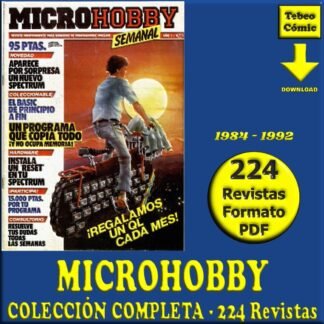 MICROHOBBY - 1984 - Colección Completa - 224 Revistas En Formato PDF - Descarga Inmediata