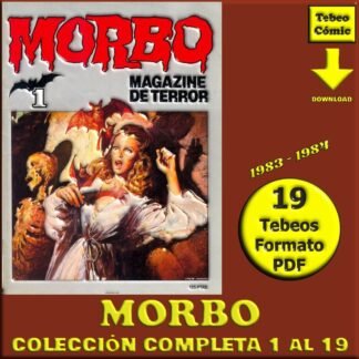 MORBO - Magazine De Terror - 1983 – Colección Completa – 19 Tebeos En Formato PDF - Descarga Inmediata