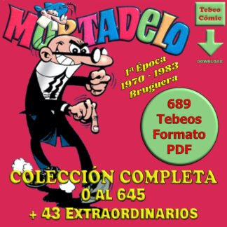 MORTADELO – 1ª Época – 1970 - Colección Completa – 689 Tebeos En Formato PDF - Descarga Inmediata