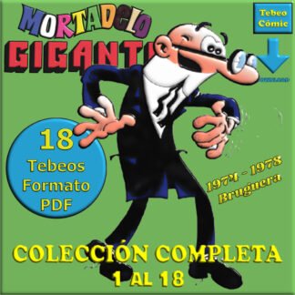 MORTADELO GIGANTE – 1974 - Colección Completa – 18 Tebeos En Formato PDF - Descarga Inmediata