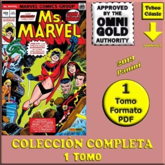 MS. MARVEL - Omnigold - 2019 – 1 Tomo En Formato PDF - Descarga Inmediata