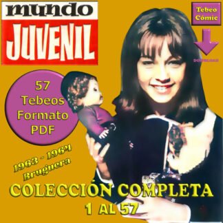MUNDO JUVENIL - Amigos De Marisol – 1963 - Colección Completa – 57 Tebeos En Formato PDF - Descarga Inmediata