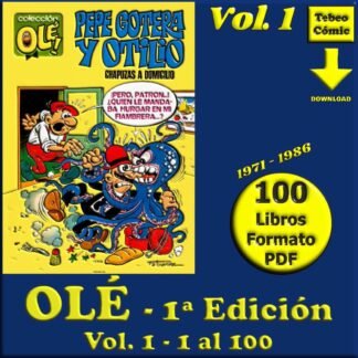 COLECCIÓN OLÉ - 1ª Edición - 1971 / 1986 - Vol. 1 - 100 Libros En Formato PDF - Descarga Inmediata