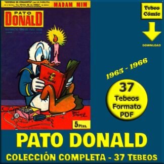 PATO DONALD - 1965 – Colección Completa - 37 Tebeos En Formato PDF - Descarga Inmediata