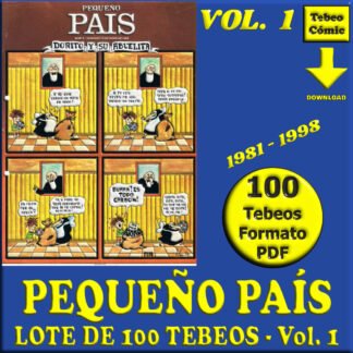 PEQUEÑO PAÍS - Vol. 1 - 1981 - Lote de 100 Tebeos En Formato PDF - Descarga Inmediata