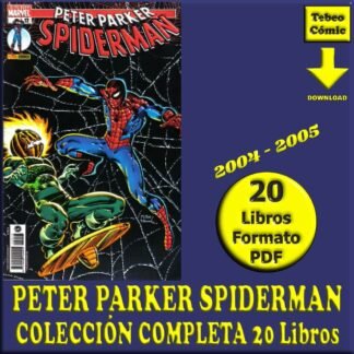 PETER PARKER SPIDERMAN - 2004 – Colección Completa – 20 Libros En Formato PDF - Descarga Inmediata