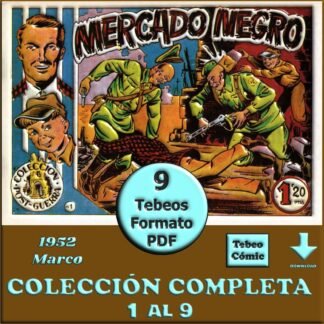 POST-GUERRA - 1952 - Marco – Colección Completa – 9 Tebeos En Formato PDF - Descarga Inmediata