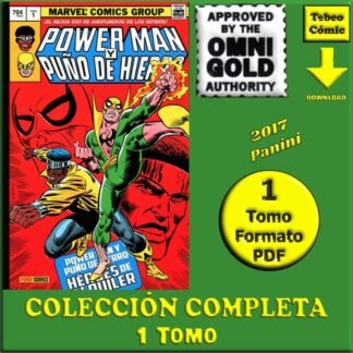 POWER MAN Y PUÑO DE HIERRO - Omnigold - 2017 – 1 Tomo En Formato PDF - Descarga Inmediata