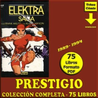 COLECCIÓN PRESTIGIO - 1989 - Forum - Colección Completa - 75 Libros En Formato PDF - Descarga Inmediata