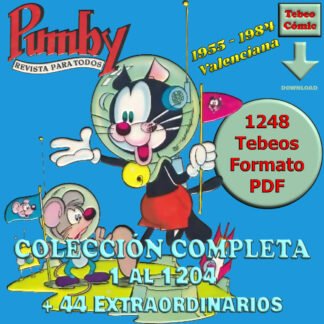 PUMBY – 1955 - Colección Completa – 1248 Tebeos En Formato PDF - Descarga Inmediata