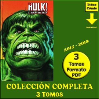 RAMPAGING HULK - 2015 - Marvel Limited Edition – Colección Completa - 3 Tomos En Formato PDF - Descarga Inmediata