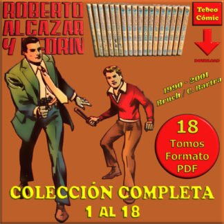 ROBERTO ALCÁZAR Y PEDRÍN - 18 Tomos Color – 1990 - Colección Completa – 18 Tomos En Formato PDF - Descarga Inmediata