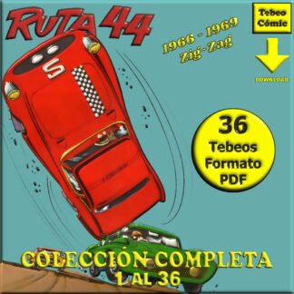 RUTA 44 - 1966 – Colección Completa – 36 Tebeos En Formato PDF - Descarga Inmediata
