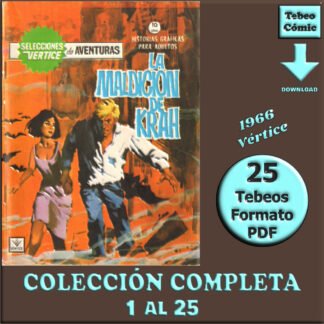 SELECCIONES VERTICE DE AVENTURAS - 1966 – Colección Completa – 25 Tebeos En Formato PDF - Descarga Inmediata