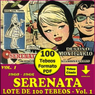 SERENATA - Vol. 1 - 1960 - Lote de 100 Tebeos En Formato PDF - Descarga Inmediata