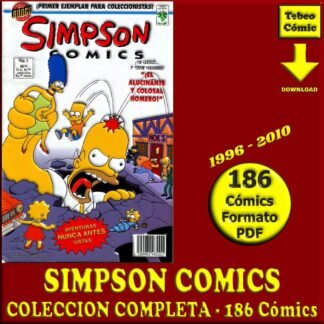 SIMPSON COMICS - 1996 - Colección Completa - 186 Cómics En Formato PDF - Descarga Inmediata