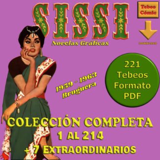SISSI – Novelas Gráficas - 1959 - Colección Completa – 221 Tebeos En Formato PDF - Descarga Inmediata