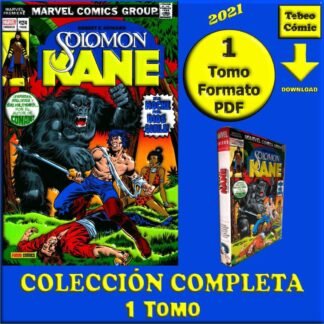 SOLOMON KANE - Omnibus - 2021 – 1 Tomo En Formato PDF - Descarga Inmediata
