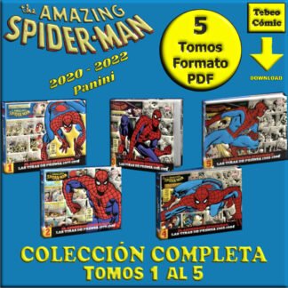 SPIDERMAN - Las Tiras De Prensa - 2020 – Colección Completa – 5 Tomos En Formato PDF - Descarga Inmediata