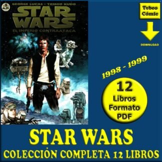STAR WARS - Manga - 1998 – Colección Completa - 12 Libros En Formato PDF - Descarga Inmediata