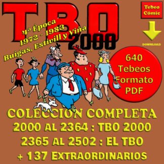 TBO – 4ª Época – 1972 - Colección Completa – 640 Tebeos En Formato PDF - Descarga Inmediata