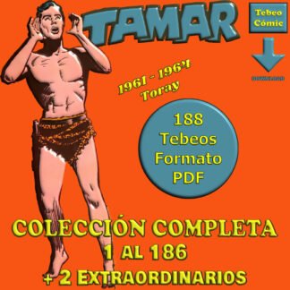 TAMAR - 1961 - Colección Completa - 188 Tebeos En Formato PDF - Descarga Inmediata