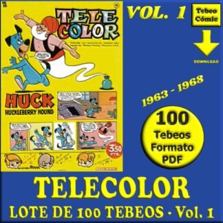 TELE COLOR - Vol. 1 - 1963 - Lote de 100 Tebeos En Formato PDF - Descarga Inmediata