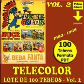 TELE COLOR - Vol. 2 - 1963 - Lote de 100 Tebeos En Formato PDF - Descarga Inmediata