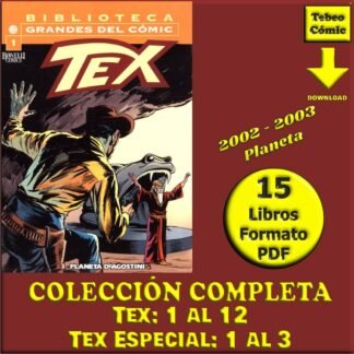 TEX Y TEX ESPECIAL - 2002 - Colección Completa - 15 Libros En Formato PDF - Descarga Inmediata