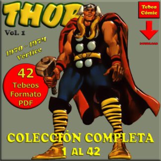 THOR - Vértice 1970 Vol. 1 – Colección Completa – 42 Tebeos En Formato PDF - Descarga Inmediata