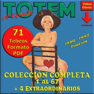 TOTEM EL COMIX - 1986 - Colección Completa – 71 Tebeos En Formato PDF - Descarga Inmediata