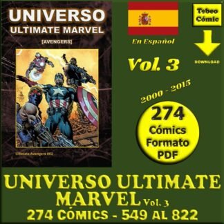 UNIVERSO ULTIMATE MARVEL - Vol. 3 – 2000 - Colección Exclusiva - 274 Cómics En Formato PDF - Descarga Inmediata