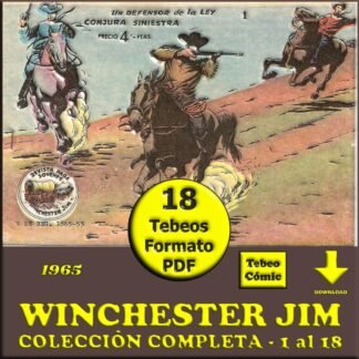 WINCHESTER JIM - 1965 – Colección Completa – 18 Tebeos En Formato PDF - Descarga Inmediata