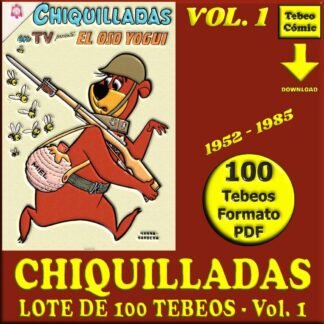 CHIQUILLADAS - Vol. 1 - 1952 - Novaro - Lote de 100 Tebeos En Formato PDF - Descarga Inmediata