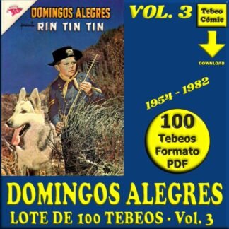 DOMINGOS ALEGRES - Vol. 3 - 1954 - Novaro - Lote de 100 Tebeos En Formato PDF - Descarga Inmediata