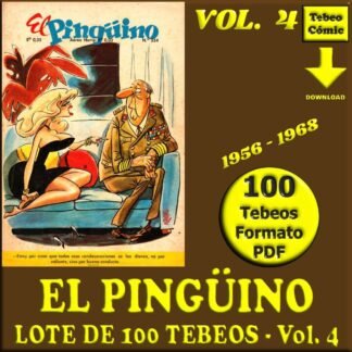 EL PINGÜINO - Vol. 4 - 1956 - Lote de 100 Tebeos En Formato PDF - Descarga Inmediata