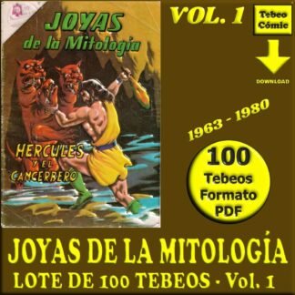 JOYAS DE LA MITOLOGÍA - Vol. 1 - 1963 - Novaro - Lote de 100 Tebeos En Formato PDF - Descarga Inmediata