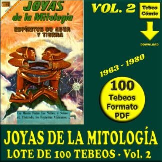 JOYAS DE LA MITOLOGÍA - Vol. 2 - 1963 - Novaro - Lote de 100 Tebeos En Formato PDF - Descarga Inmediata