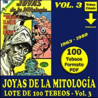 JOYAS DE LA MITOLOGÍA - Vol. 3 - 1963 - Novaro - Lote de 100 Tebeos En Formato PDF - Descarga Inmediata