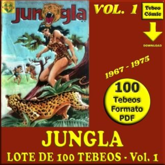 JUNGLA - Vol. 1 - 1967 - Lote de 100 Tebeos En Formato PDF - Descarga Inmediata