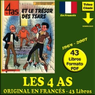 LES 4 AS - Original En Francés - 1964 - 2007 - Colección Completa - 43 Libros En Formato PDF - Descarga Inmediata
